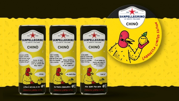 ATC created the in-store communication materials for the collaboration between Chinò Sanpellegrino and Labadessa